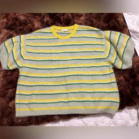 AMV AMERICAN VINTAGE VITOW JUMPER SWEATER STRIPES - Picture 2 of 3